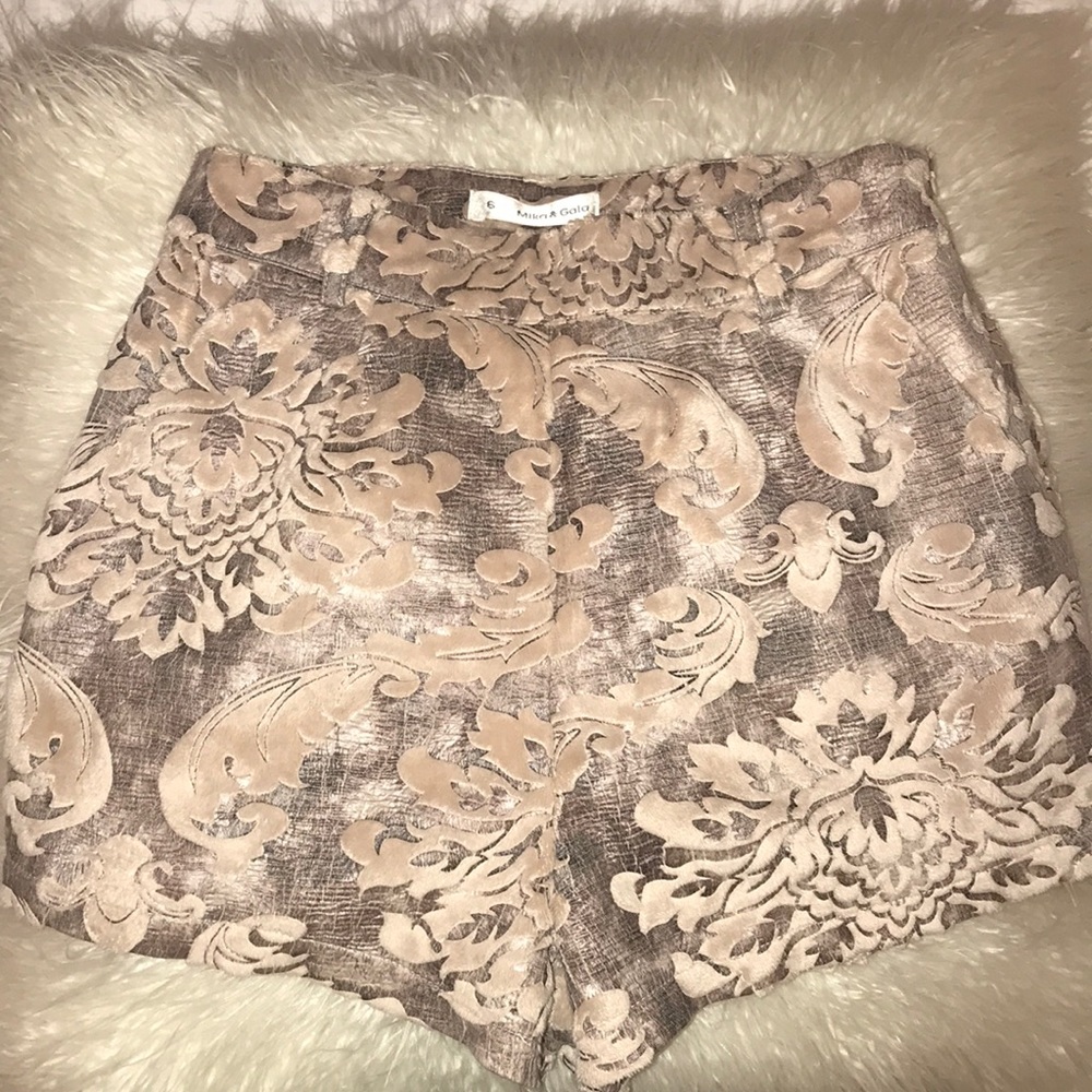 LF velvet shorts